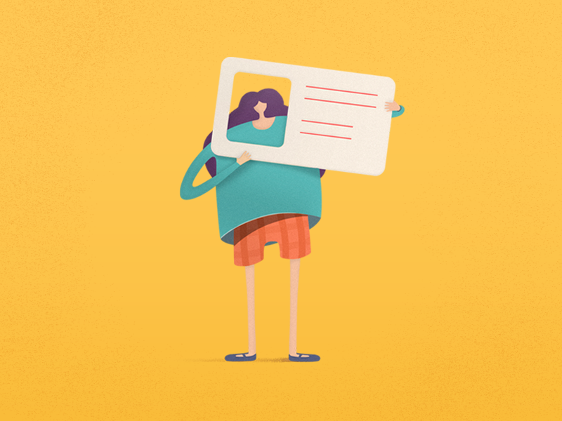 Id Card Animation